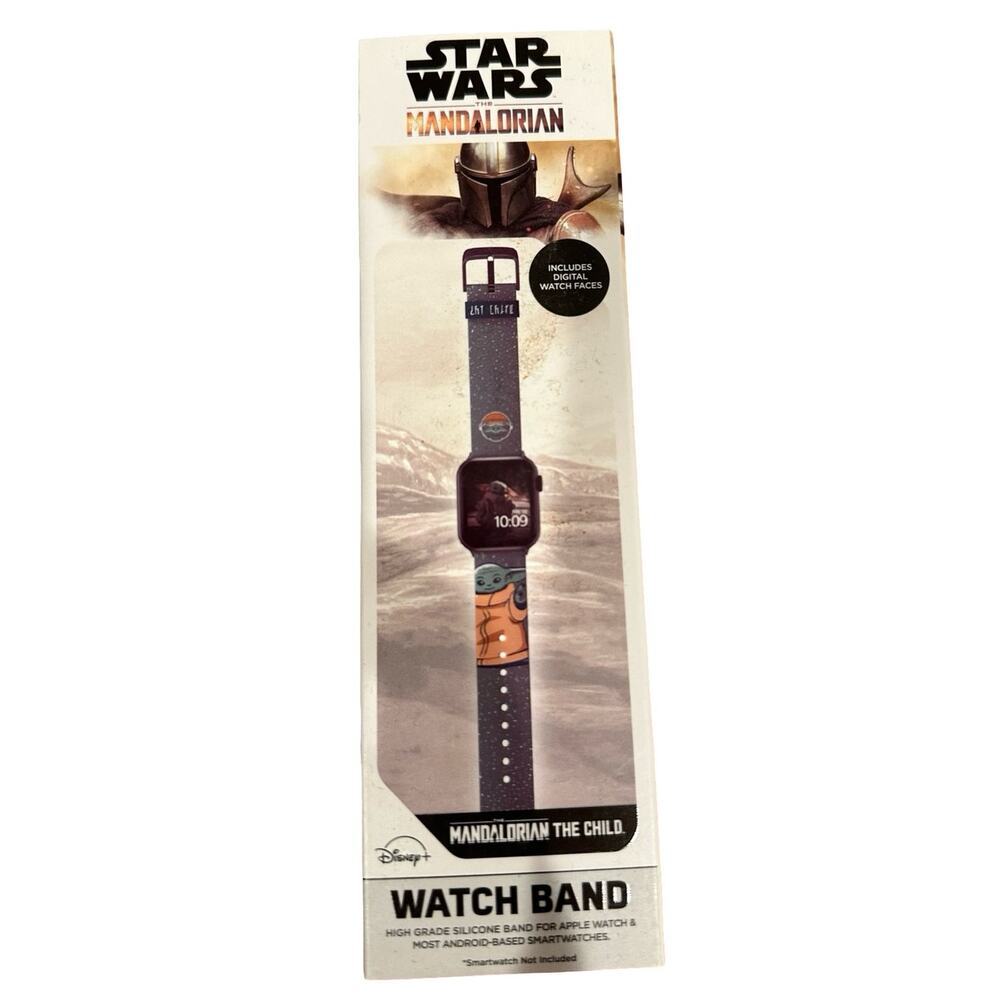Star Wars Mandalorian, Child Edition Licensed Silicone Smart Watch band